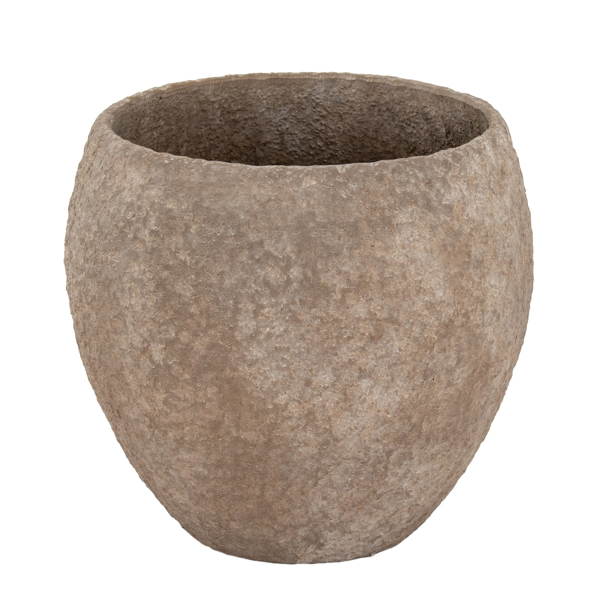 Umber Pot Belly Set Of 3 Planters