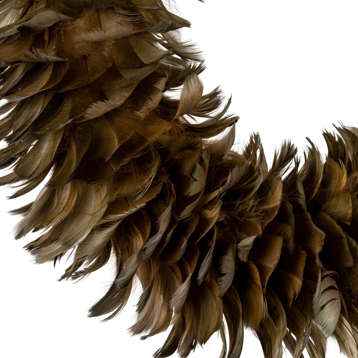 Fawn Feather Wreath