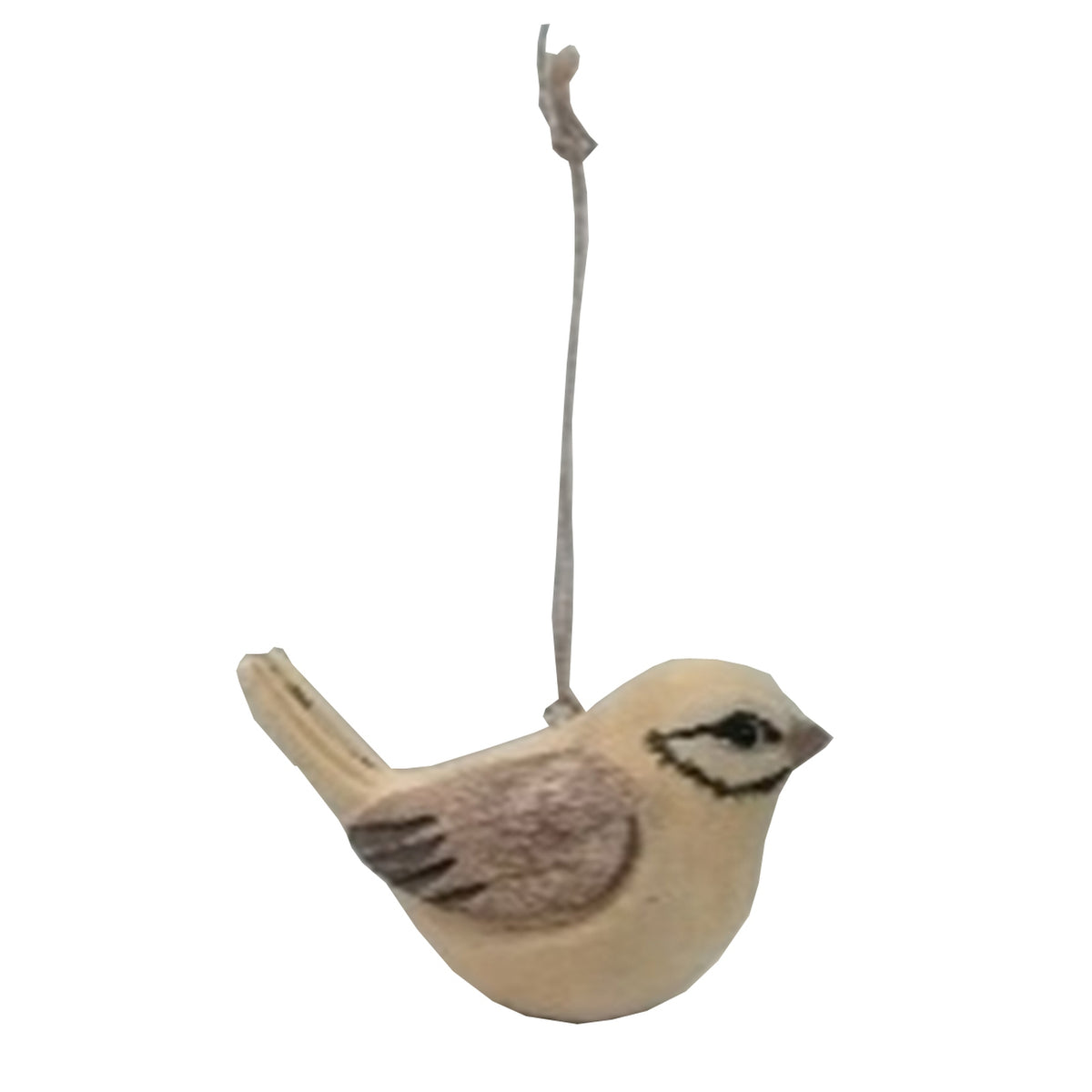 Wooden Winter Bird Decoration