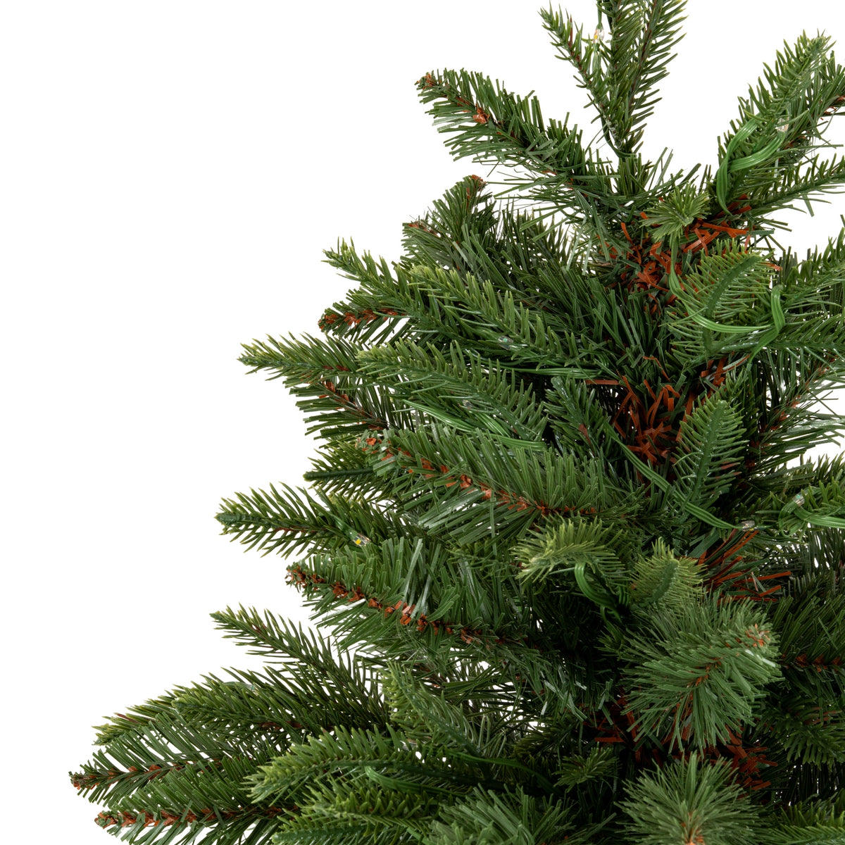 Norway Fir Pre-Lit LLED 300L Fir Tree In Rattan Pot