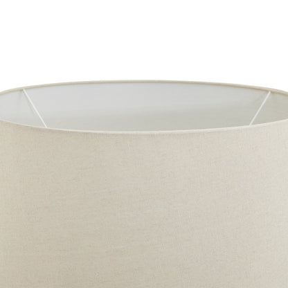 Amalfi Grey Table Lamp With Linen Shade