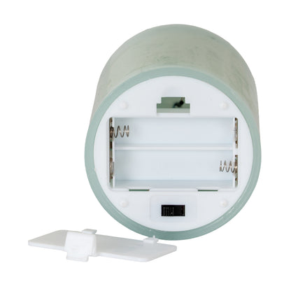 Luxe Collection Melt Effect 6x12 Sage LED Wax Candle