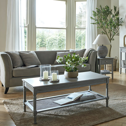 The Serene Collection One Drawer Side Table