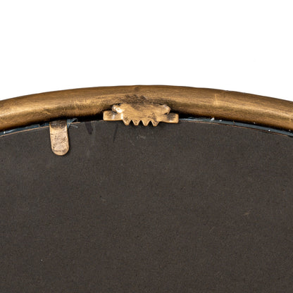 Nahla Medium Mirror With Dimpled Frame