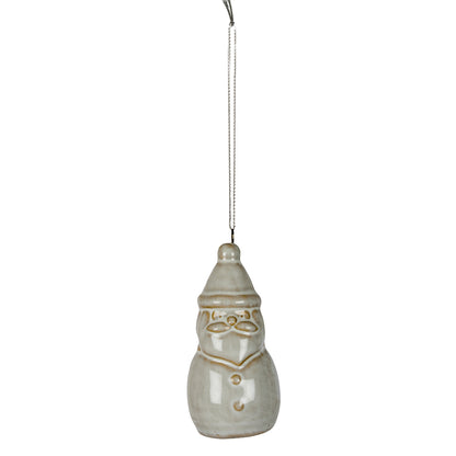 Charm Ceramic Santa Tree Decoration